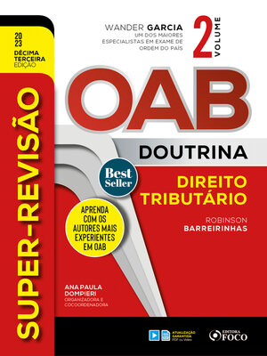 cover image of Super-Revisão OAB Doutrina--Direito Tributário